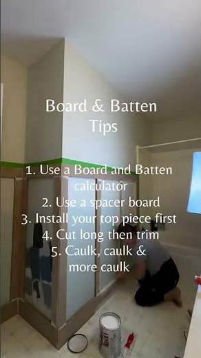 Here are 5 Board & Batten Tips to make your installation SO much easier! 1
