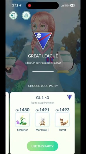 Master Shadow Serperior in Pokémon GO PvP Battles