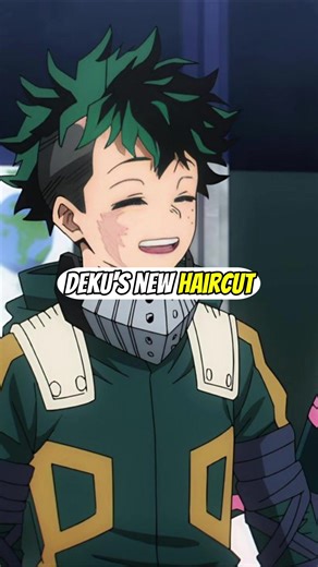Deku’s interesting new haircut after the war.. #mochiba #mha #bnha #myheroacademia #deku