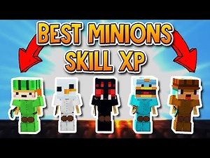 HYPIXEL SKYBLOCK | THE BEST MINIONS LAYOUT FOR SKILL XP!