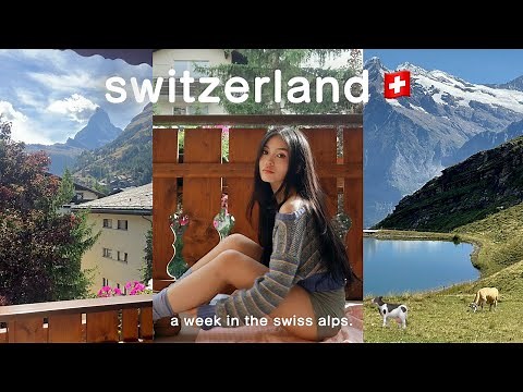 My Solo Trip to Switzerland 🇨🇭 one week in the swiss alps travel vlog ⛰️