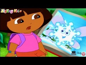 Dora a Exploradora | Dora Saves the Snow Princess | Episode 1 | The Broken Bridge | ZigZag