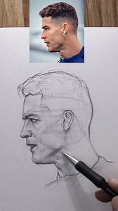 How to draw cristiano ronaldo The tutorial in youtube channel🎥Link in Bio . . #draw #drawing #sketch #sketchbook #loomis #loomismethod #art #artist #artgallery #sketching #drawthisinyourstyle #drawdrawdraw #howtodraw #draweveryday #drawdaily #portrait #drawface #portraitdrawing #portraitartist #anatomy #anatomydrawing #anatomyart #drawingtutorial #drawart #pencil #pencildrawing #pencilart #pencilsketch #pencilsketches | One pencil drawing