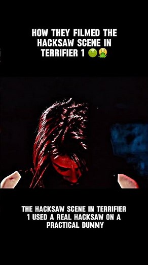 How They Filmed The Hacksaw Scene In Terrifier 1