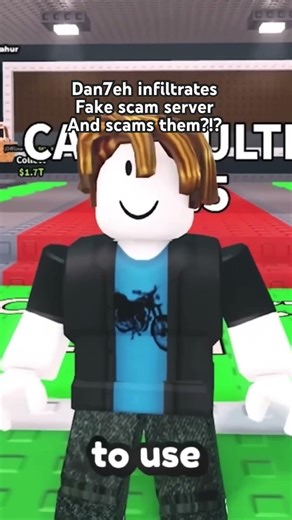 DAN7EH SCAMS FAKE D7 ARMY DISCORD SERVER! #dan7eh #scam #fyp #stealabrainrot #roblox #viral