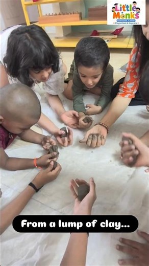 Clay modelling- Day4 of Skill builder camp.