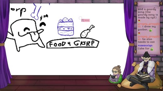 Drawing OC's on magma! (plus maybe a lil sing song cass I got music on)