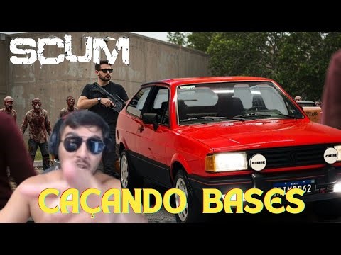 SCUM - CAÇANDO BASES, LIVE DE FÉRIAS! !PIX !LOJA