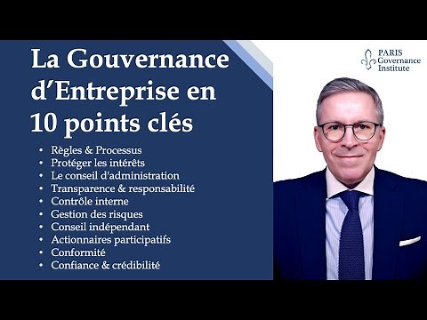 Les 10 points clés de la Gouvernance d'Entreprise (FR)