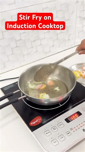 Induction Cooktops - How to make the Fryums on Induction Cooktops😋| #howitworks #howtouse #induction