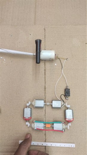 Smoke Pump Powering With Use DC Motor Rack and Gear_Dc motor