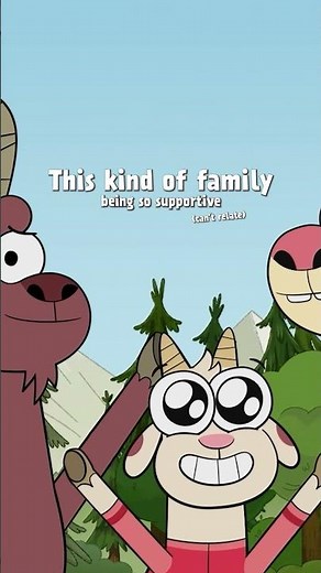 Who's your 'number one' in every situation? #GoatGirl #Animation #Family