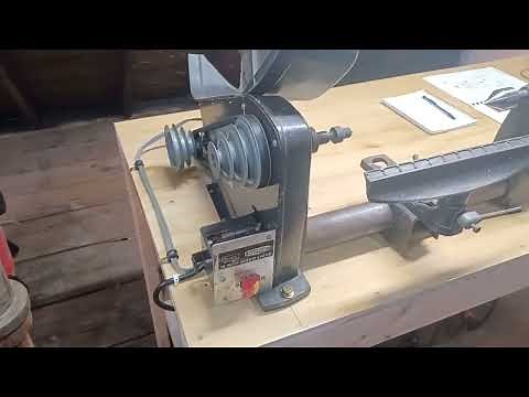 Restored Sears 12" Wood Lathe, Model 113.23851, Circa 1972
