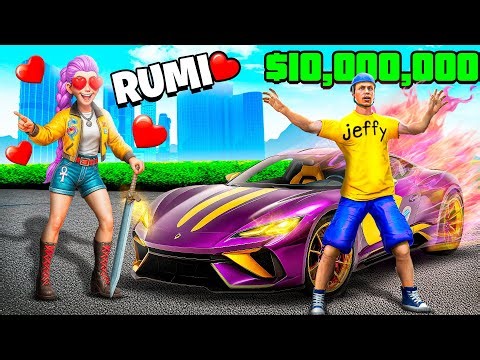 Rizzing RUMI With A $10,000,000 SUPER CAR In GTA 5!