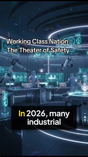 Working Class Nation: The Theater of Safety Don't fall for it. Safety first. You work hard. Keep your money. #warehouse #workingclass #work #manufacturing #paychecktopaycheck stagnation Cost of living crisis Affordability Paycheck to paycheck Working class Burnout Hustle Grind Retirement crisis Economic inequality Work life balance Student Loan scam Precarity Social Security