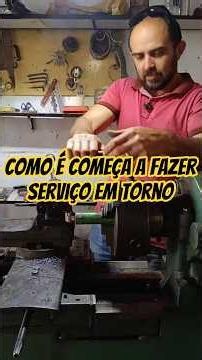 Como é começa a fazer serviço de torno ! #lfmazim #torno #começo #resultado #historia #lfmazim
