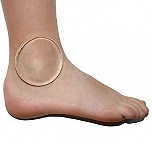 CRS Cross Gel Discs. Ankle Gel Pads. Premium Cushion and Protection for Ice Skates, Hockey, Roller Skating, Inline, Hiking, Riding, and Ski Boots.