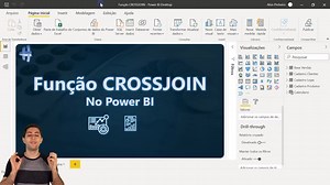 Fala galera! Você já conhece a função CROSSJOIN no Power BI? Eu quero te mostrar como fazer análises no Power BI cruzando informações. Um exemplo para você entender melhor é quando temos vendedores em uma tabela e os anos em outra, só que para fazer uma análise detalhada no Power BI é necessário que você faça o cruzamento desses dados. Com a função CROSSJOIN você vai poder fazer a junção cruzada das tabelas, então vai poder pegar cada um desses vendedores e ter o valor das suas vendas em cada um