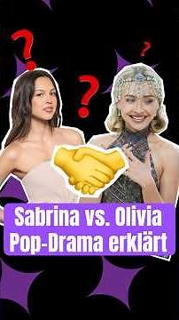 SabrinaCarpenter vs. #oliviarodrigo Rodrigo: Wer gehört wem? 😳