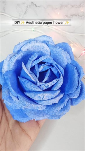 how to Make paper rose 🌹| aesthetic flower tutorial #shorts #flowers #craft