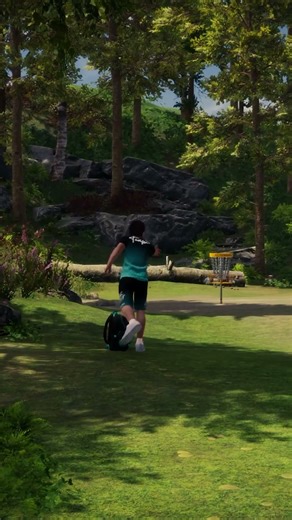 Get discs that stand out from green, how about black ⚫