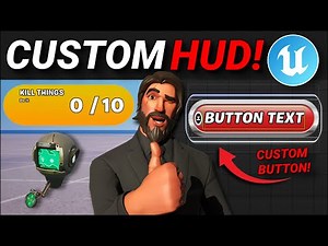 CUSTOM HUDs in Fortnite Creative/UEFN! (Widgets, Trackers, Buttons & More!)