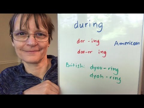 How to Pronounce During, Durable, Duration, Endure, Endurance (American vs. British English)