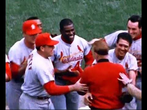 10/12/1967 Game 7 1967 World Series Cardinals at Red Sox Bob Gibson's 3d win gives St. Louis title