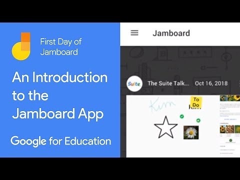 An Introduction to the Jamboard App (First Day of Jamboard)