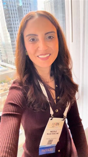 The American Society of Dermatologic Surgeons annual meeting highlights the latest developments in our understanding of skin biology, cancer treatment and cosmetic procedures. Dr. Vélez was honored to speak at the meeting and learn from her peers. Here are 3 topics she found particularly interesting and of use to her patients: . 🧬 Cosmetic concerns, whether it be volume loss, acne scars or discoloration, are often best addressed by employing a combination approach. . 🧬 Epigenetics is the idea 