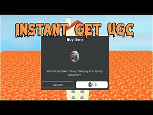 (FREE LIMITEDS) The Floor Is LAVA! Script Hack - Instant get UGC Item [Pastebin]