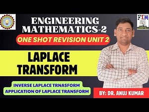 ONE SHOT REVISION | ENGINEERING MATHEMATICS-II | UNIT-2 | LAPLACE TRANSFORM | WITH APPLICATIONS