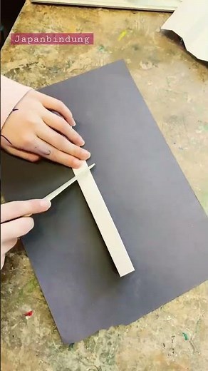 Japanische Fadenbindung I Querheftung I Japanbindung #basteln #buchbinden #craft