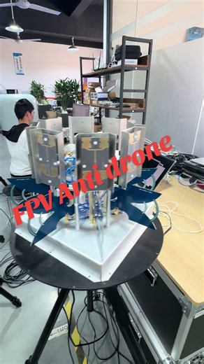 New two in one FPV anti drone detector system drone jammer and drone location detector #jammer #detector #FPV #signal #UAV