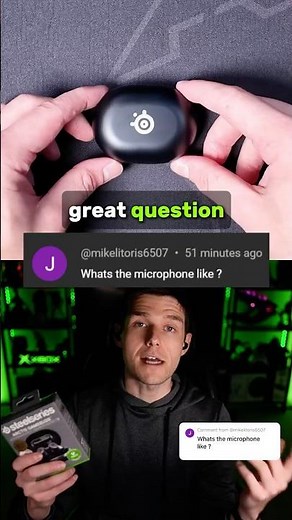 SteelSeries Arctis GameBuds Mic Test