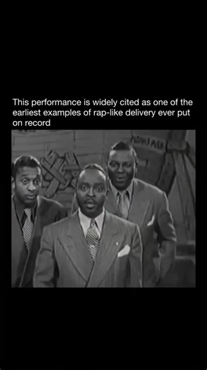 Songs That Should Not Work on Instagram: "In 1946, The Jubalaires recorded “Noah,” a performance now widely cited as one of the earliest examples of rap-like delivery ever put on record. Long before hip-hop existed as a genre, the group used rapid, rhythm-driven, spoken-style vocals layered over tight gospel harmonies. #rap #hiphop"