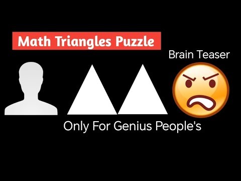 Intresting Math Puzzles Online | Triangle Magic Puzzles #interestingmath #shortsfeed #onlinepuzzles