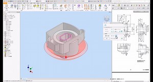 Inventor2021-CAD利技試験2020前期Q14モデリングしてみた