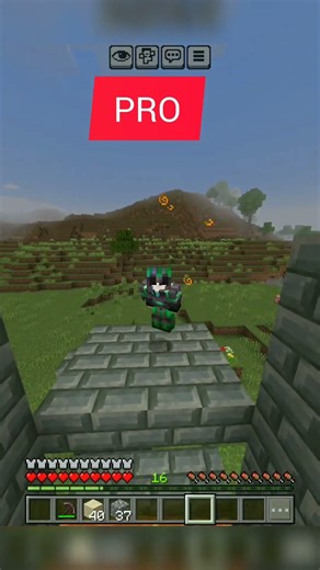 Noob vs pro vs hacker Parkour (#viral #shorts #minecraft #mlg #deadly #gaming)