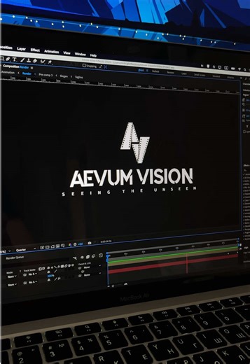 Aevum Vision logo animation ✨ #logoanimation #design #motiongraphics #motiondesign #logo