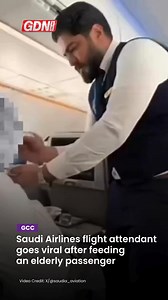 1.1M views · 28K reactions | A Saudia Airlines flight attendant has...