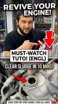 Is Your Engine Sluggish?Do This Immediately! (Motor Flush Tutorial) #shorts#diymechanic #motorflush