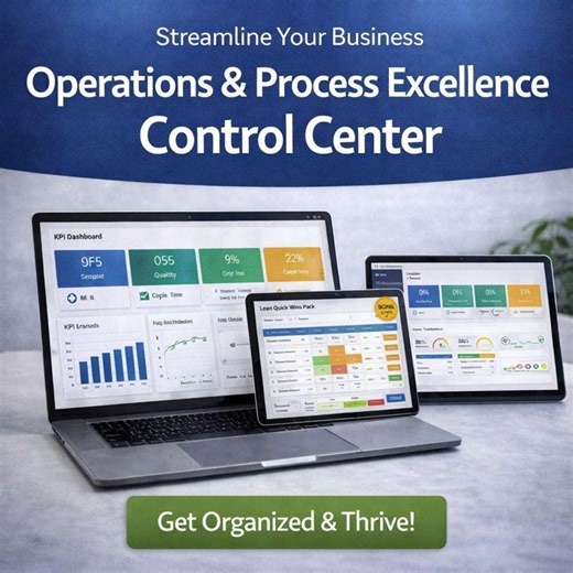 Lean Six Sigma Excel Dashboard | Operations & Process Excellence Control Center | OEE KPI Fmea Sop Kaizen 5 Why Tracker - Etsy Canada