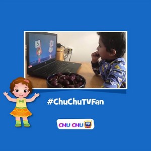 Look how cute our little fan is enjoying and learning numbers through our Rhymes. Send a picture/ video of your kid watching ChuChuTV and get featured on our page. #ChuChuTV #NurseryRhymes #ChuChuTVFan | ChuChu TV Kids Songs & Stories