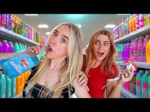 DRINKING WINDEX PRANK on my SISTER **she freaked out**