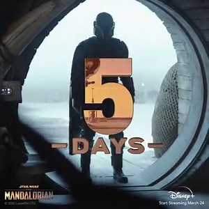 42K views · 844 reactions | Only 5 days until your mission begins… The Mandalorian, streaming on Disney+ from March 24. | Star Wars | Facebook
