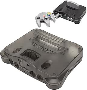Protective Case, for N64 Retro Video Game Console, Replacement Translucent Game Console Shell, with Screwdriver, Reset and Power , ABS [video game] [video game]