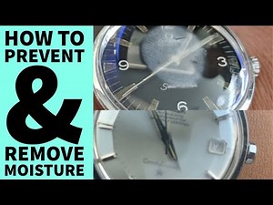 Must Watch if you own a modern or vintage watch - Moisture prevention inside a watch