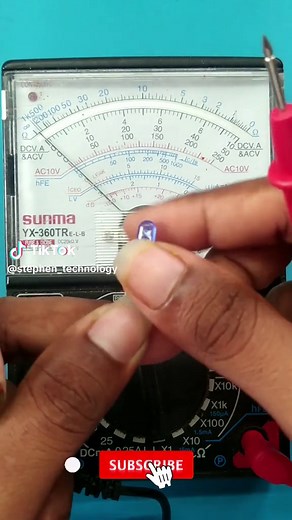 How to Test LED Using Analog Multimeter