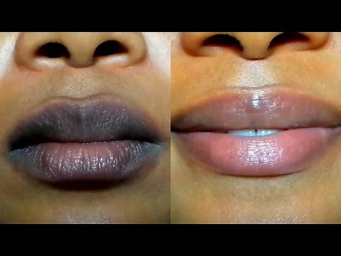 HOW TO LIGHTEN DARK LIPS NATURALLY /Fast Result/ GET PINK LIPS IN 2 DAYS